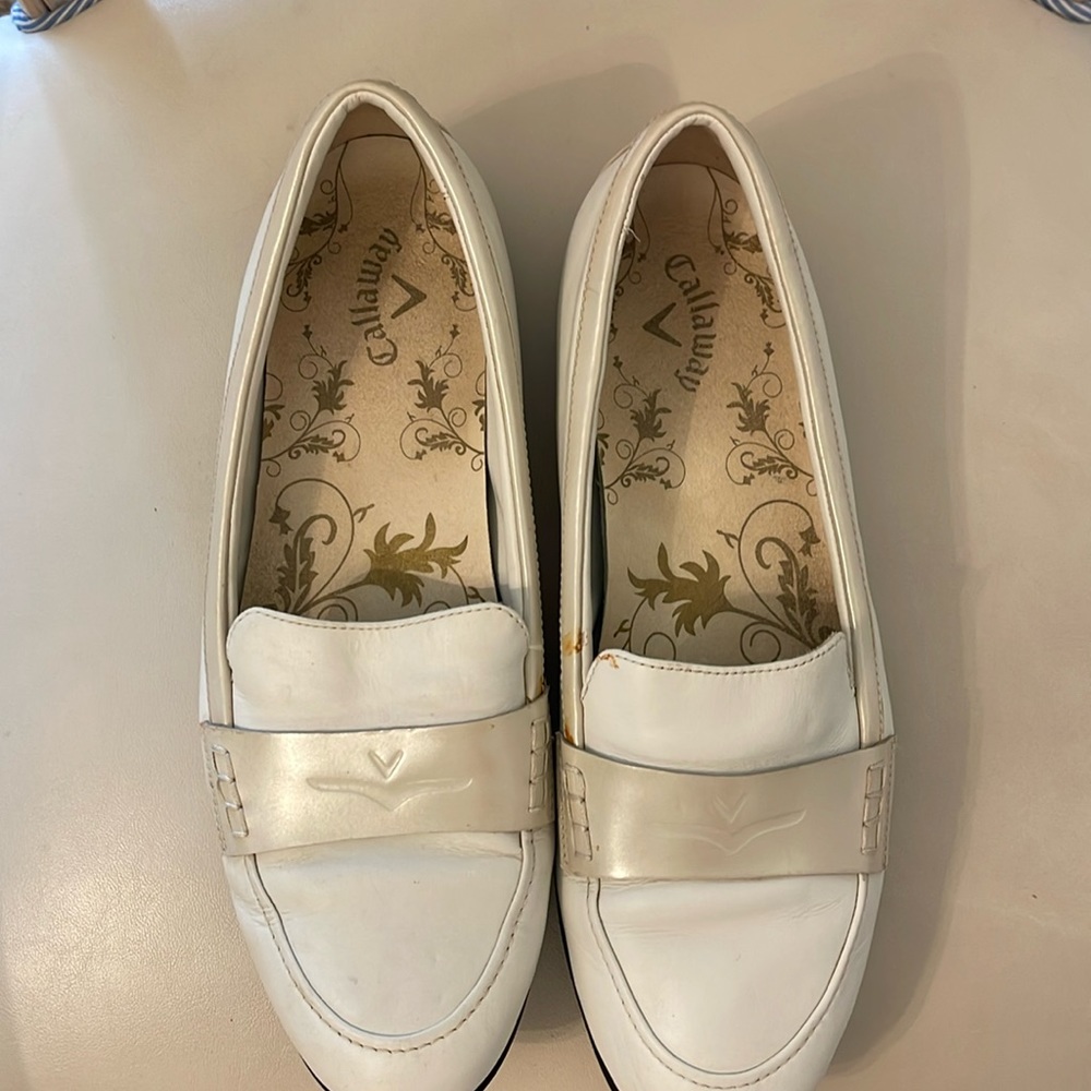 Callaway women’s size 11 golf shoe white